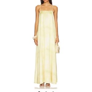 Chic Yellow Maxi Dress